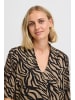 Fransa T-shirt FRFLORA Regular fit in Walnut w. Black AOP AO24