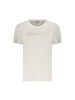 FREDDY Weiß Blau Baumwolle Damen T-Shirt