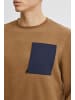 BLEND Sweatshirt Sweatshirt in Braun