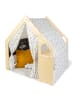 Pinolino 3-tlg. Spielhaus Thilda inkl. Stoffdach mit in brown,motif,white