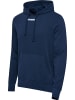 Hummel Verstellbare Taille Kapuzenpullover Hmlelemental Herren in DRESS BLUES