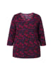 Ulla Popken Longshirt in schwarz