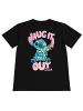 Lilo & Stitch Disney Lilo & Stitch T-Shirt Oberteil Shirt kurzärmlig in schwarz