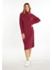 usha WHITE LABEL Damen Kleid in Dunkelkirschrot