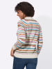 WITT WEIDEN Langarm-Pullover in topas-cognac-gemustert