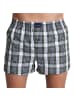 Tom Tailor Web-Boxershorts 4er Pack in Blau/Grün/Weiß