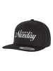 Mister Tee Snapback in black