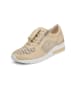 VITAFORM Hirschleder Sneaker in creme