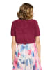 Vera Mont Sommer-Strickjacke mit Effektgarn in Dark Fuchsia