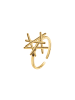 Steel_Art OneSize Ring Damen Xavia goldfarben in goldfarben
