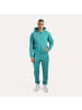 SMILODOX Zip Hoodie Ilyas in Petrol