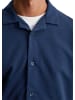 Marc O'Polo DfC Seersucker-Jerseyshirt regular in Iris Ink