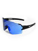 YEAZ SUNCRUISE Sport-Sonnenbrille Grün in schwarz / blau