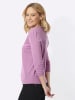Sieh an! Pullover in orchidee