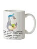 Mr. & Mrs. Panda Keramtiktasse Positiver Elektriker mit Spruch in Weiß