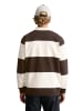 Marc O'Polo DENIM Polo-Sweatshirt relaxed in Dark Brown