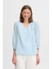 b. young Langarm-Bluse BYFRIKKE Loose fit in Kentucky Blue