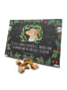 Mr. & Mrs. Panda Hund Adventskalender Hund Blumen mit Spruch in Kreidetafel