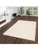 Pergamon Luxus Super Soft Hochflor Langflor Teppich Silky in Creme