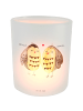 Mr. & Mrs. Panda Glas Windlicht Eulen Liebe ohne Spruch in Transparent