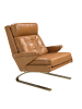 Angel Cerdá Sessel 5157 in Kamel / Gold – (B)77 x (H)99 x (T)91 cm