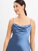Marie Lund Abendkleid in indigo - 0002