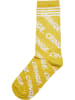 Mister Tee Socken in black/white/yellow