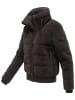 Navahoo Plüschjacke Schneepuder 14 in Choco