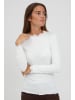 Fransa Longsleeve FRHIZAMOND 8 Tshirt - 20610153  Langarmshirt mit Spitzen-Details in weiß