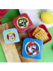 Geda Labels Brotdose Super Mario Classic Dimension in Rot - 13.5x13.5x6.3
