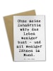 Mr. & Mrs. Panda Grußkarte Spruch Zahnärztin Dank mit Spruch in Weiß