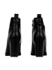 Divine Factory Joasis Leder-Pantoletten Schwarz