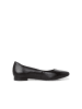 Tamaris Ballerina in BLACK LEATHER
