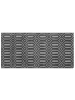 Beliani Kurzflor ADATEPE in Grau - (W) 80 x (H) 1 x (L) 150 cm