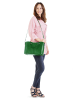 Cluty Handtasche echt Leder in grün