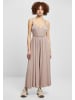 Urban Classics Urban Classics Damen Ladies Modal Spaghetti Jumpsuit in duskrose