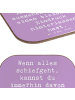 Mr. & Mrs. Panda Bierdeckel Spruch Trost und Eindruck mit Spruch in Lavendeltraum