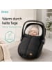 fillikid Winterfußsack Eco SMALL Gr. 0 in Schwarz