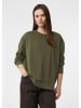 comma Sweatshirt  in  79D8_olivgrün