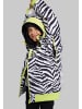 WeeDo Winterjacke ZEEDO Zebra in black white