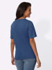 WITT WEIDEN Kurzarm-Shirt in jeansblau
