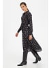 Kaffe Kleid KAoline Relaxed fit in Black With Mustang Dot