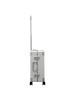 Aleon Fortis 4-Rollen Kabinentrolley Aluminium 54 cm snowwhite