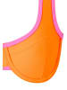 Moda Minx Bikini-Oberteil in Tangerine