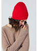 Style Republic Kaschmir Beanie fein gerippt in crimson