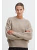 ICHI Strickpullover in natur