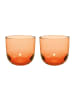 like. by Villeroy & Boch 2er Set Wassergläser Like Glass 280 ml in Apricot