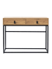 CALICOSY Konsole JILL in Helles Holz - (W) 100.3  x (H) 80.5  x (L) 35.3  cm