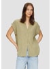 QS Bluse in 7282_helles olivgrün