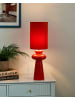 Beliani Tischleuchten OTEROS in Rot - (W) 19 x (H) 62 x (L) 19 cm
